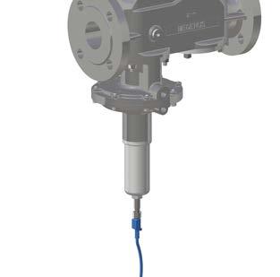 ACCESSORIES shown: SSV with inductive sensor Reed contact for the safety shut-off valve with cap For noise reduction, please