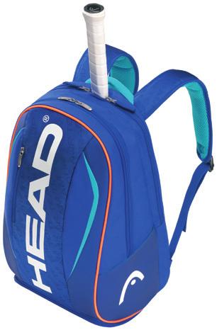 compartments for 9 racquets, one with CCT+ 1 inside mesh pocket 1 outside pocket TOUR TEAM 3R