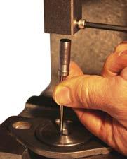 Do not over tighten! 3. Place the Shell Plate flat side down into the alignment flange on the reloading press.
