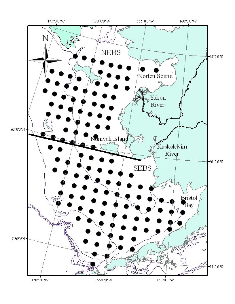 NPAFC Bulletin No. 5 Andrews et al. MATERIAL AND METHODS Field Methods Fisheries and oceanographic data were collected during the U.S. BASIS trawl surveys conducted from 2004 to 2007 (Fig. 1).