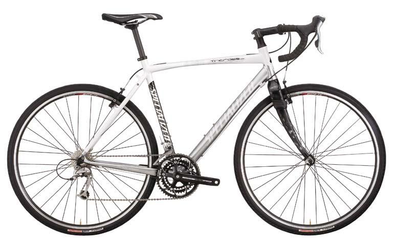 TRICROSS SPORT ROAD BIKE Specialized A1 Premium Aluminum, fully manipulated tubing, semi-compact Freeroad design, rack and fender fittings Specialized FACT carbon, carbon legs, aluminum Steerer,