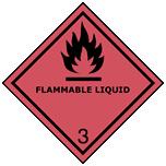 Packing group (DOT) Hazard labels (DOT) : III - Minor Danger : 3 - Flammable liquid DOT Quantity Limitations Passenger aircraft/rail (49 CFR 173.