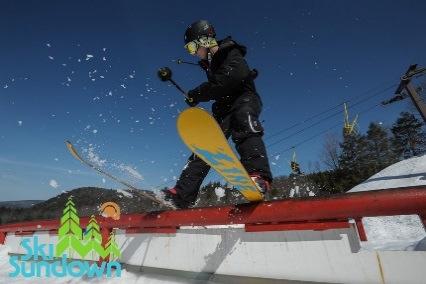 Introduction to Terrain Park This season we are very excited to offer another way for accomplished skiers and snowboarders to expand their skill and talent on the mountain as well as developing their