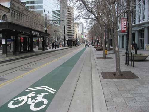 Sustainability Considerations Because sharrows are located in an otherwise typical vehicle travel lane, they do not present any obvious opportunities for green street treatments.
