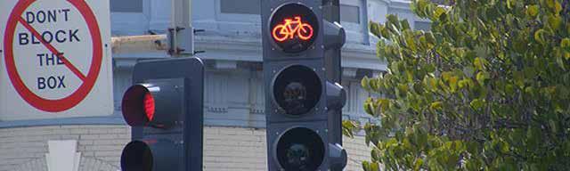 Intersections Bicycle signal Functional Emphasis Frontage Context Pedestrian Transit Vehicle Bicycle Balanced Des. Mixed Civic & Uni.