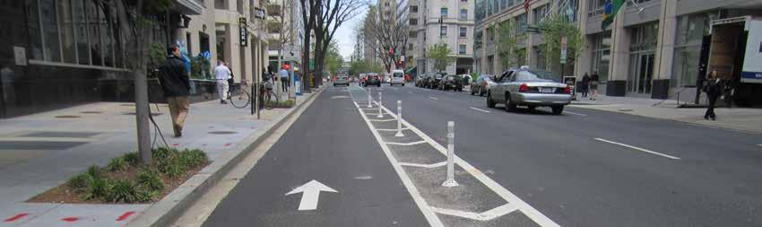 Roadway zone Left-side bicycle lanes Functional Emphasis Frontage Context Pedestrian Transit Vehicle Bicycle Balanced Des. Mixed Civic & Uni.