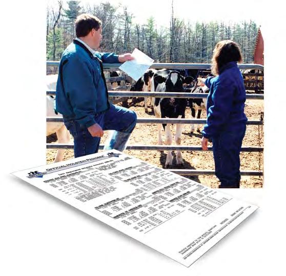 Proof that Better Cows Make More Money Official Holstein Pedigrees TM put ancestry, performance and genetic potential information on one easy-to-use document.