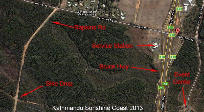 2. Bike Drop Sunshine Coast - 2015 Bike drop opens at 6:00am. You will need to drop your bike off at the bike drop before proceeding to the event centre.