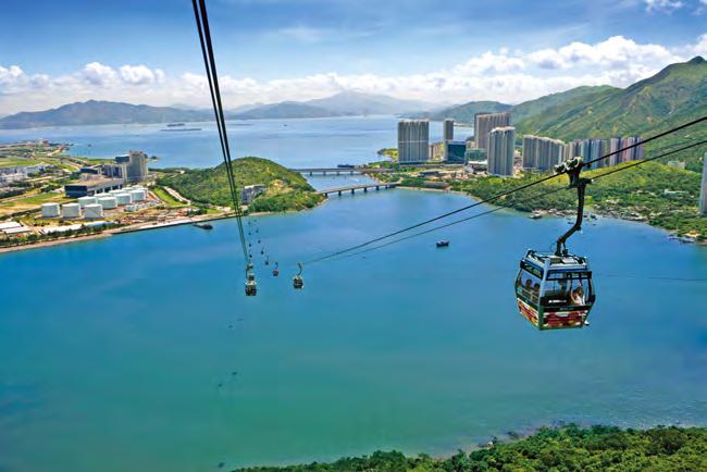 HKLR will have a negative impact on the Lantau Island / Tung Chung tourist experience and for visitors using the Ngong Ping 360 cable car, with a potential economic impact by reducing the tourist