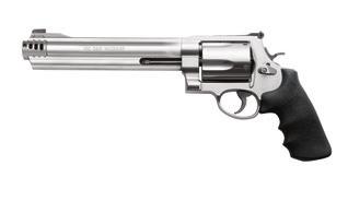 S&W EXTRA LARGE FRAME REVOLVERS In 2003 the gunsmiths and engineers at Smith & Wesson wanted to deliver maximum power for serious handgun hunters.