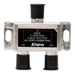 With this splitter, it allows the installer to power active taps remotely with the use of a PIK2400 & a PSK124F to provide power. KSP2FRPP $4.00 $3.60 5-40 4.0 10 40-1000 4.5 10 1000-1750 5.
