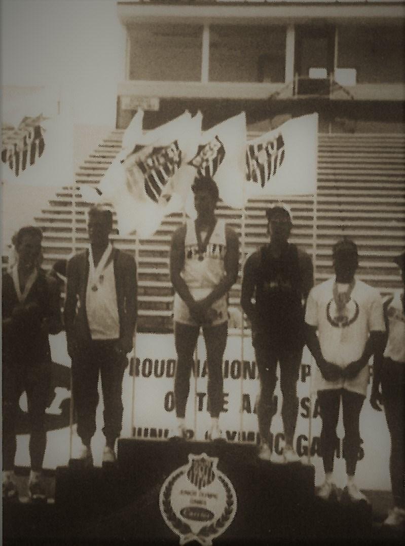 3, to a 4:07 1500m to all of which led to a state record in the decathlon an AAU National Championship in the decathlon and of course his National record setting pentathlon Championship.
