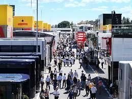A hub of activity on race weekends, guests will be able to walk past team hospitality and command centers as each team diligently work towards