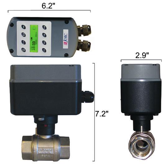 / 90 Operating temperature 32 to 140 F Valve Nickel plated brass with stainless steel ball Connection 1 NPT Pressure