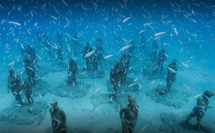 Option 3 Underwater Atlantic Museum For certified divers: visit the underwater Atlantic Museum, officially opened in 2017 and now Lanzarote s most popular
