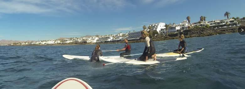 Option 4 Stand Up Paddle (SUP) Start the day at the SUP school, and get acquainted with