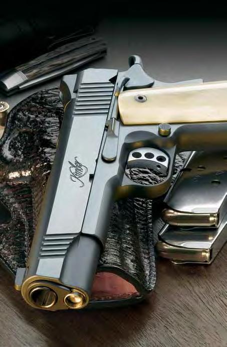 1911 PISTOLS Custom II The Kimber Custom family has it all. A match grade barrel, chamber and trigger combine to ensure unequaled accuracy.