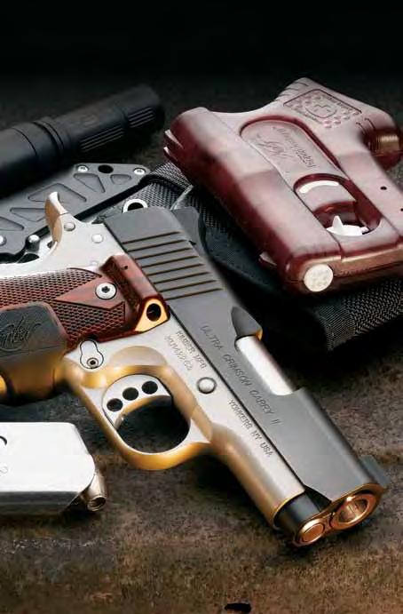1911 PISTOLS Crimson Carry II Having confidence in a carry pistol is critical. Dependability and accuracy proven through practice increases confidence.