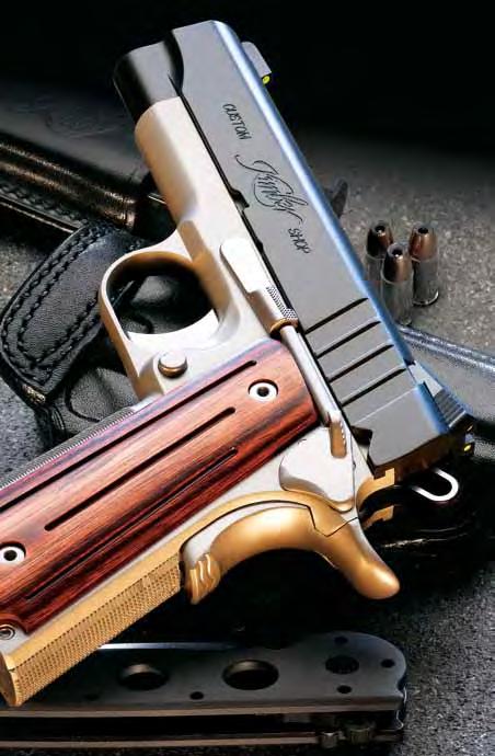 1911 PISTOLS Aegis II Small, light and dependable pistols get carried. Those too bulky for the proper grip that ensures accuracy and makes shooting fun get left at home.