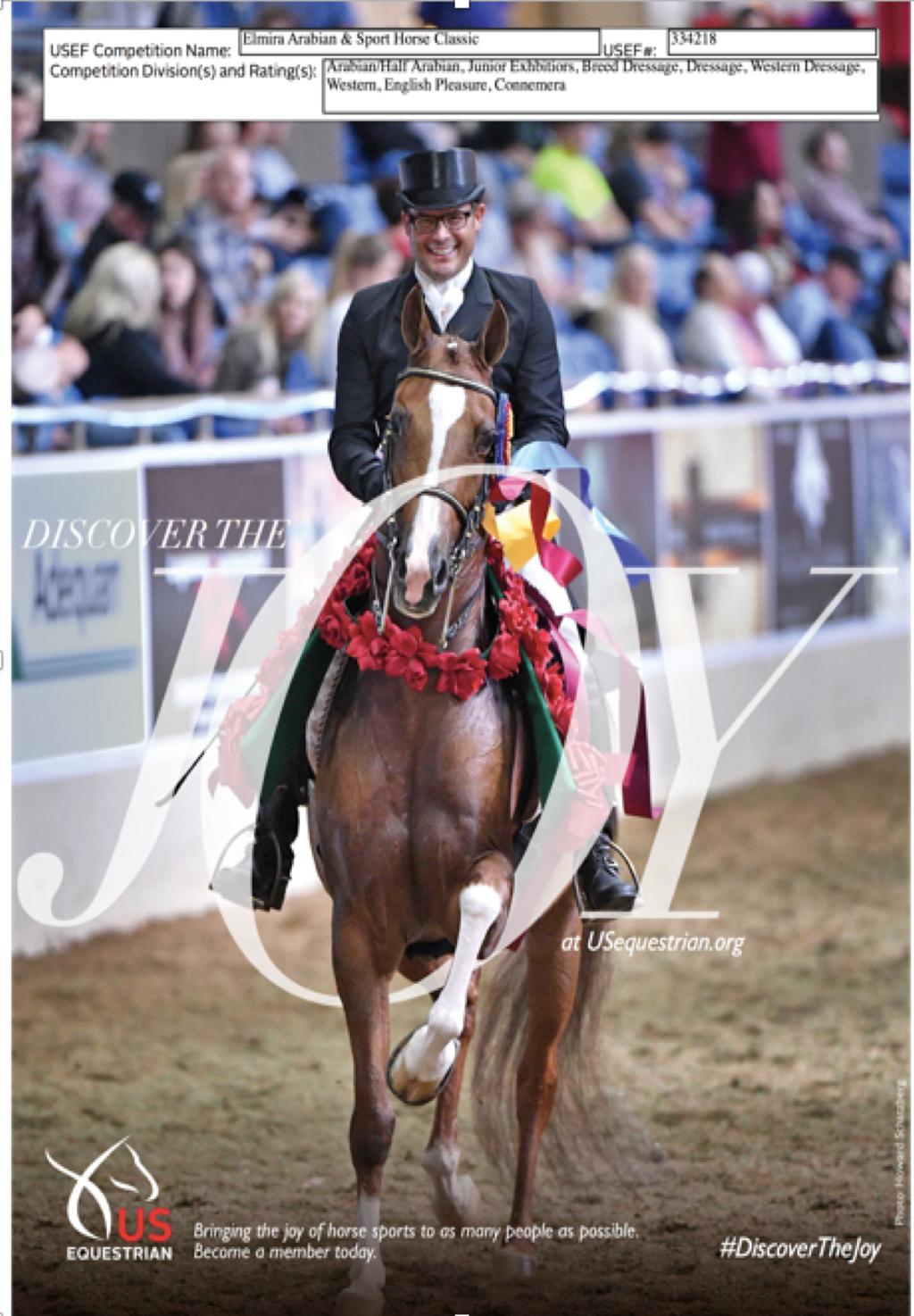 An Adult Amateur Equitation Regional Final class will be held at each of the nine USDF Regional Dressage Championship competitions, providing adult amateurs with additional opportunity for
