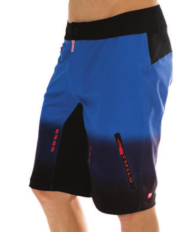 adjustment Microfibre waistband lining provides moisture management, quickdry Small zip pocket for secure storage Zipped leg pocket with mesh lining for additional ventilation Soft rib panel at back