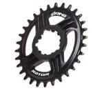 00 ROUND RINGS ROUND CHAINRINGS 110BCD x 5 Outer Black open 54, 53, 52 (to 38), 52 (to 36), 50, 46, 44 80.