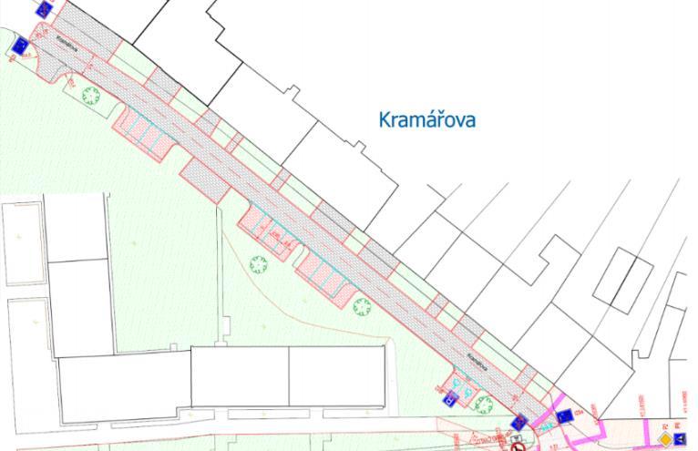 The buses going on the opposite direction should be diverted by the Denisova street. Kramářova Nádraží Čechova Figure 2.