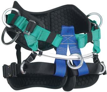 ERGONOMIC DESIGN TreeFlex has been designed as a custom harness for the specific needs of today's modern arborist.