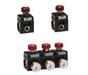 Plastic Pressure 000 Regulator R035 R0950 Modular regulator easy to interlock with other regulators, filters or filter regulators of the same series, without the need for double nipples or