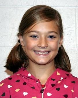 1st chair clarinet, Abby Fain - 4th Grade at Liberty Elementary, and