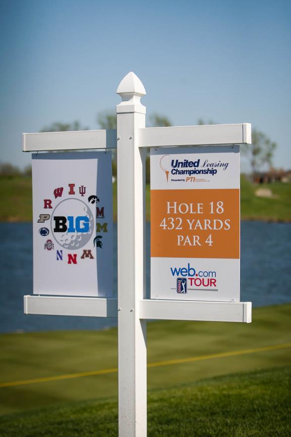 ADDITIONAL BRANDING ASSETS BUILD YOUR BRAND IN FRONT OF THE MOST VALUABLE AUDIENCE IN SPORTS Hole Signs Electronic