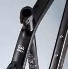 Internal cable routing design offers a cleaner look and improved aerodynamics.