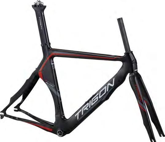 FRAMES 27 TYPE TT TT729 Full carbon monocoque UCI approved frame Aero frame design lowering drag significantly