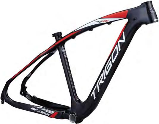 FRAMES 33 TYPE MTB TM586 Full carbon monocoque frame Carbon hard tail for 29er 1 1 /8-1.5 head tube design improving safety, handling and stiffness.