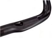 size) RB126S2 Full carbon one piece integrated road bars.