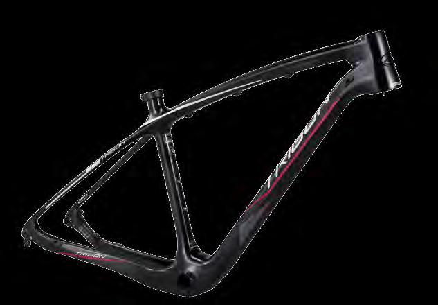 40 MTB TM959 C7 650B Full carbon monocoque 27.5" frame with tapered head tube design for improving safety, handling and stiffness. Oversized tubing for increased stiffness durability and ride comfort.