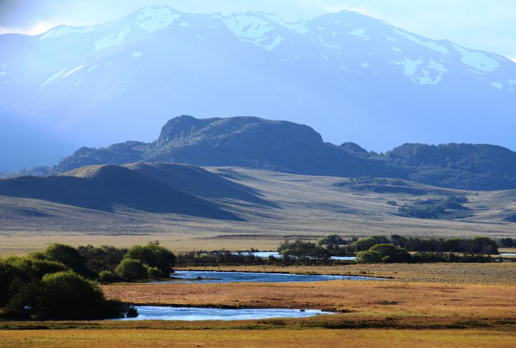 OVER 100 MILES OF PRIVATE WATERS Tecka is one of the largest working ranches in South America, and a major trout stream flows right through the middle of it in splendid isolation.