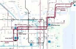 Enhanced Urban Circulator Bus Service Ogilvie & Union Stations to Navy Pier Video
