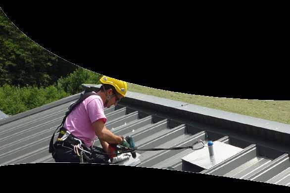 Why should you choose XSPlatforms Fall Protection? Up to five times faster installation than conventional anchorage points. Minimal damage to the roof during installation.