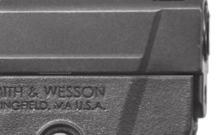 PERSONAL INJURY OR DEATH TO THE SHOOTER OR BYSTANDERS. Locate the cartridge designation marked on the firearm (It is marked in one of two places on the M&P BODYGUARD 380).