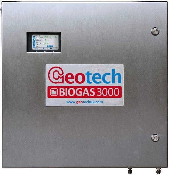 Page 14 of 162 BIOGAS 3000 OVERVIEW Features The BIOGAS 3000, primarily for the AD Biogas and Bio-methane upgrading market has been designed to enable site operations to maximise gas production yield