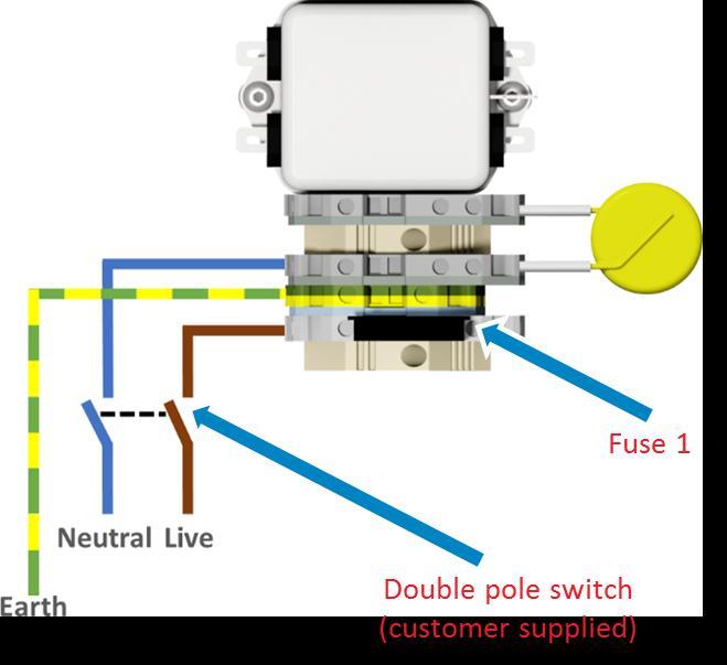 Page 38 of 162 Wiring Diagram 1 Mains Modbus Digital Output If Modbus digital outputs are being used, the cable must enter the enclosure via a suitably rated cable gland (see Cable Gland Selection