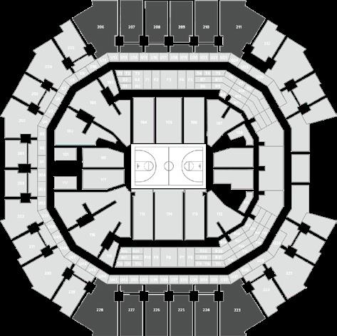 SILVER LEVEL UPPER LEVEL SIDELINES SECTIONS: 206-211, 223-228 State Farm ALL-STAR Saturday Night Ticket to: Taco Bell Skills Challenge, Three-Point Contest & Slam Dunk Contest Ticket to the 68th NBA