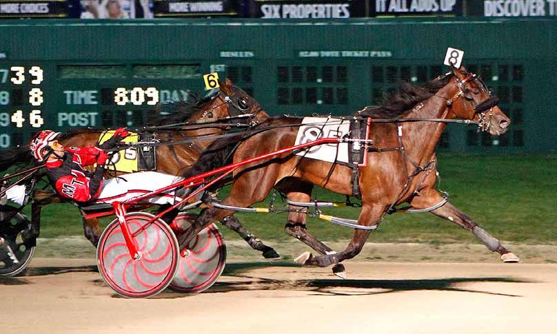 MISS ME YET 2-Year-Old Pacing Filly I M GORGEOUS - LIVE INSPIRED - WESTERN HANOVER Owner: George Teague Jr., Inc. P, 2, 1:53.