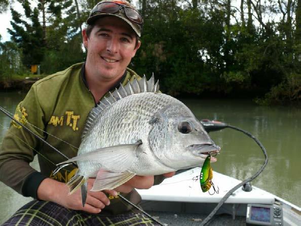 Part 1 - Saltwater The author with a solid Ghostblade bream.