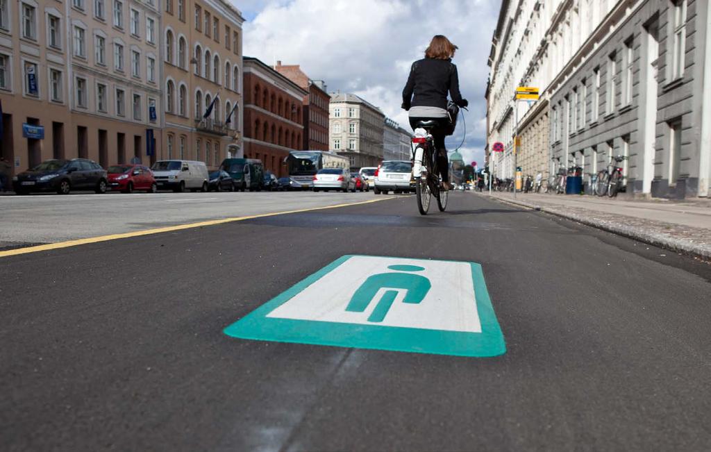 Green wave for cyclists 2.