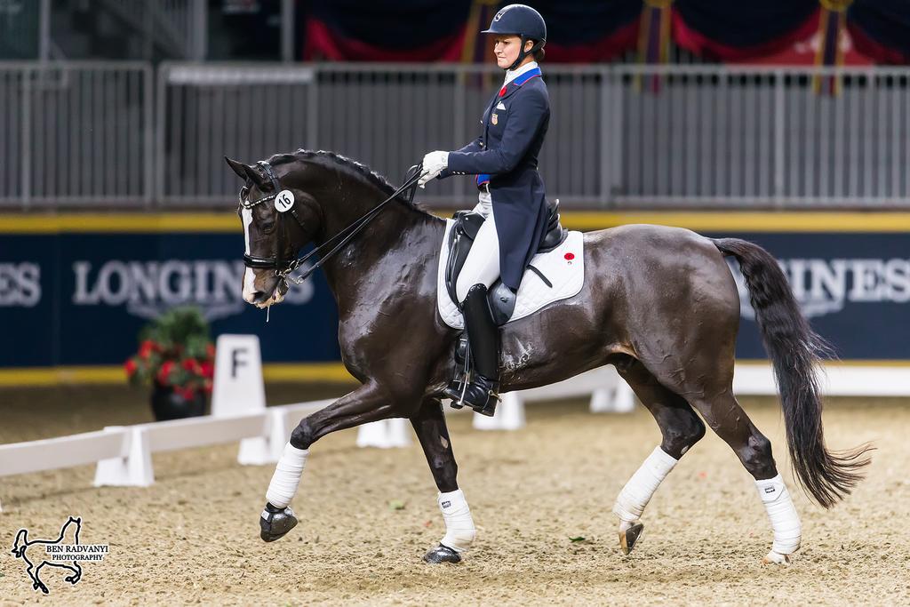 Esther Mortimer of Guatemala faced off against U.S. Olympian Adrienne Lyle while Tom Dvorak of Hillsburg, ON, challenged fellow Canadian Dressage Team veteran, Jaimey Irwin of Stouffville, ON.