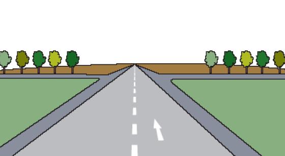 Source: (1) Fig. 8 Self-Explaining road Fig. 8 (overstricking of the minor road) Source: (1) Fig. 9 Self-Explaining road Fig.