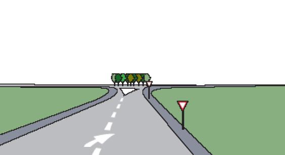 Obstacles on the roadside have to be in an adequate distance to the pavement to they not aggravate road accidents consequences.