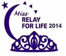!! Contestants will be asked to walk the track and ask for votes ($1 donations) during the Relay.